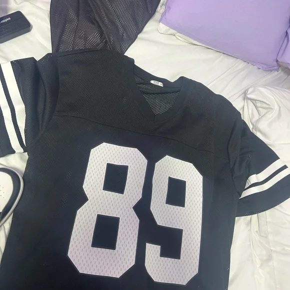 $15, size L/XL Ardene Black Mesh Top - Picture 3 of 3